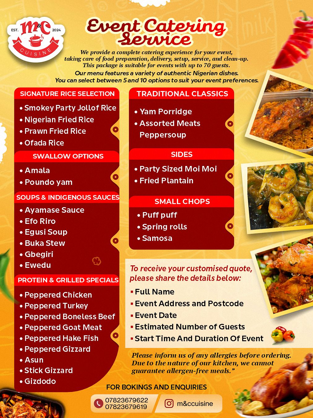 Event Catering Services