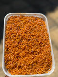 Smokey Jollof rice with Chicken