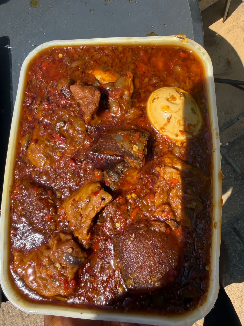 Red Ofada/Ayamase Sauce