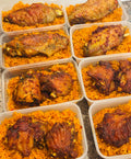 Smokey Jollof rice &Turkey