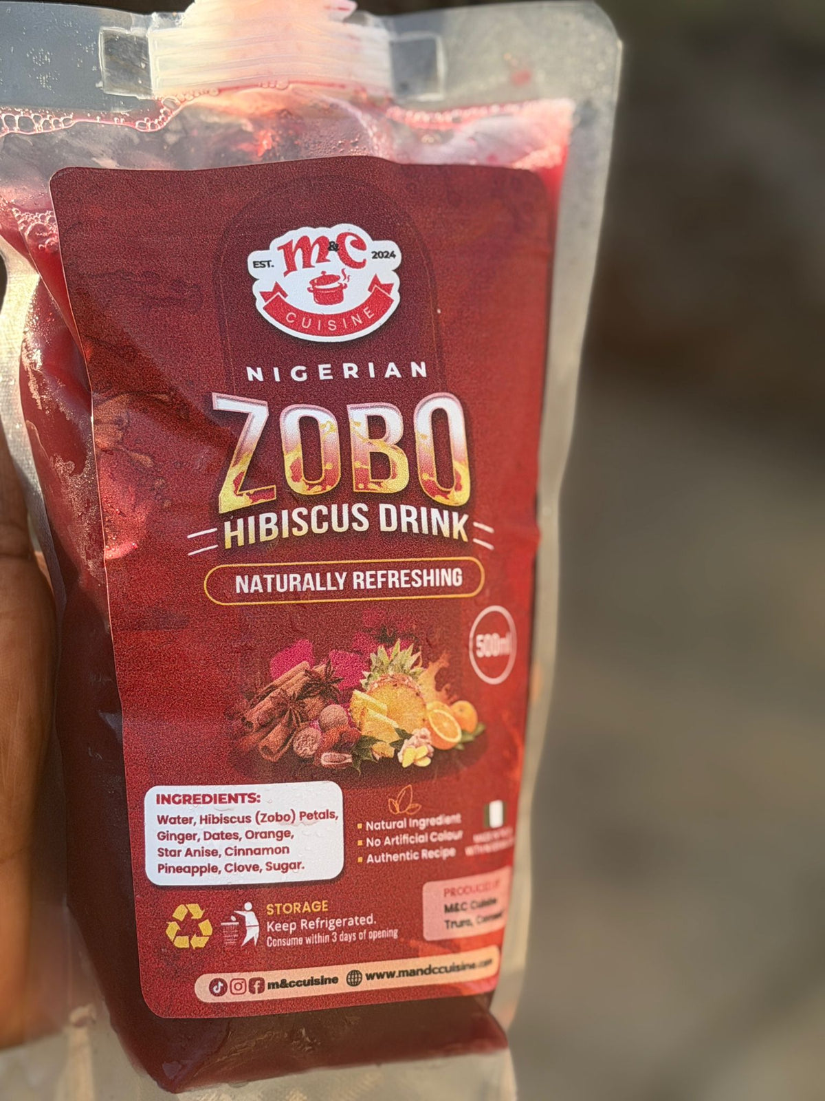 Nigerian Zobo (Hibiscus Drinks)